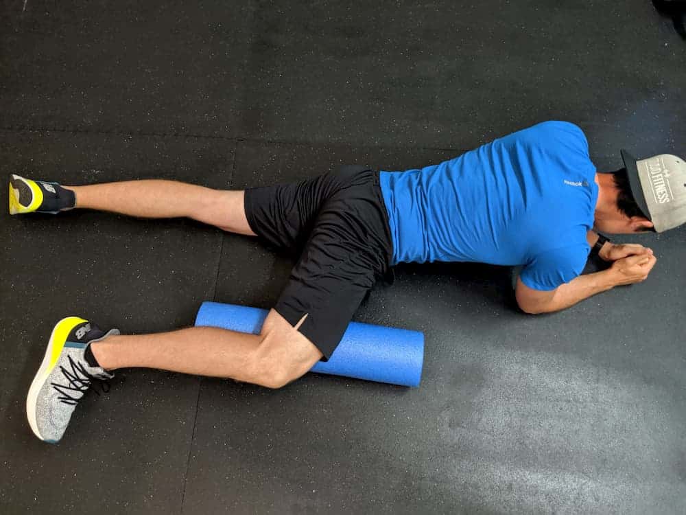 foam rolling adductors